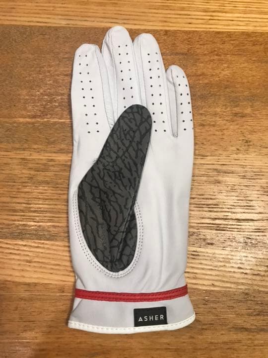 Asher Golf グローブ エレファント柄 白 ML JORDAN NIKE