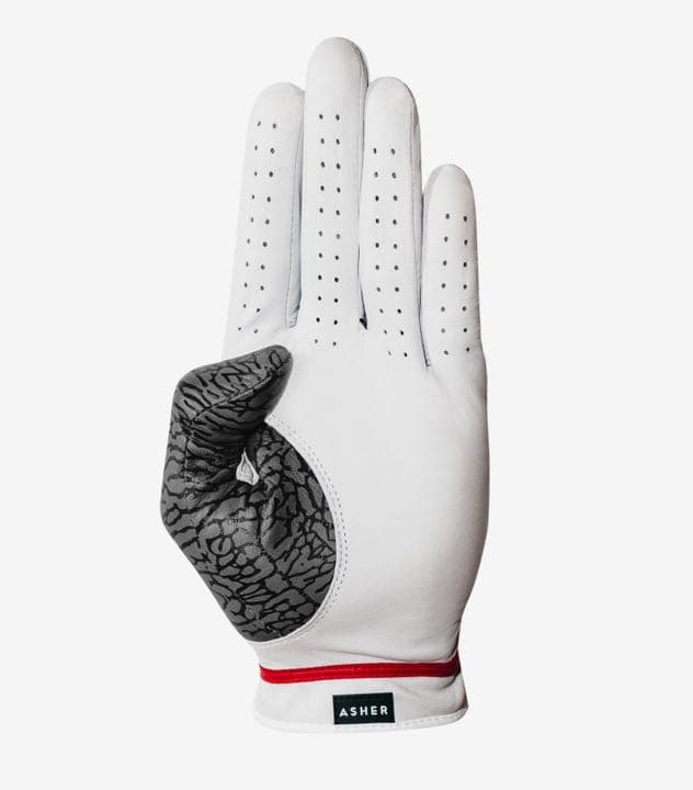 Asher Golf グローブ エレファント柄 白 ML JORDAN NIKE