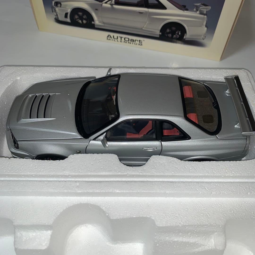 autoart 1/18 日産 ニスモ GTR R34 ZーTUNE ミレニアム