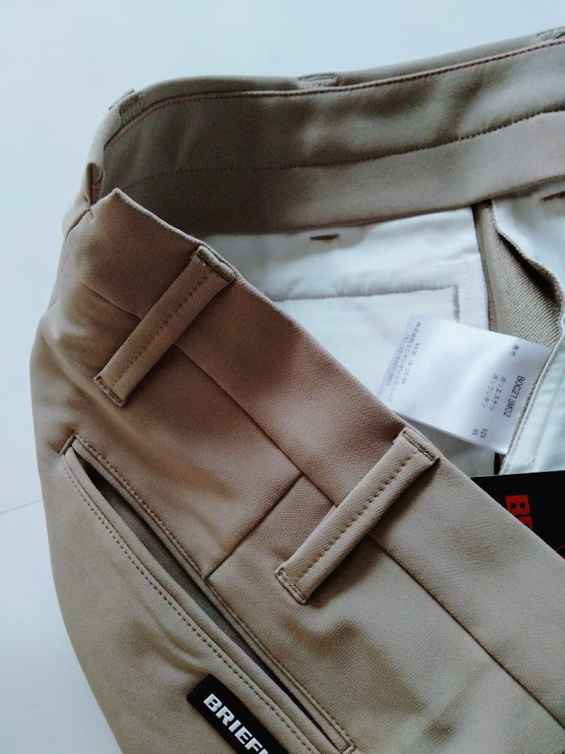 新品 BRIEFING MS BASIC PANTS OL ベージュ S パンツ