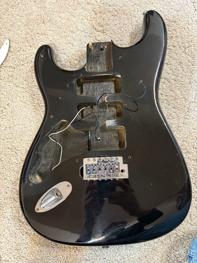 ギター Stratocaster lefty guitar body