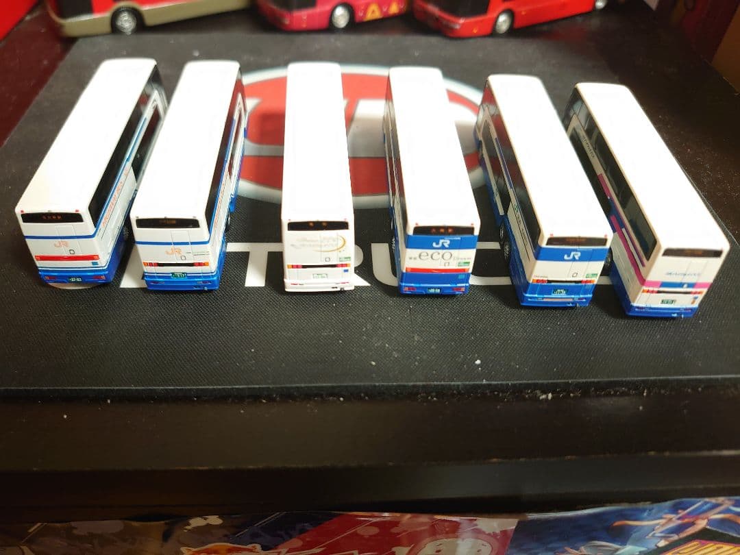 バスコレクション　エアロキング　JRバス　6台セット