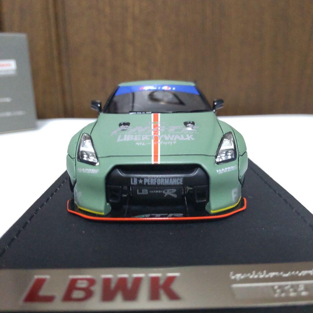 LBワークス ゼロファイター GT-R R35 1/43 イグニッションモデル