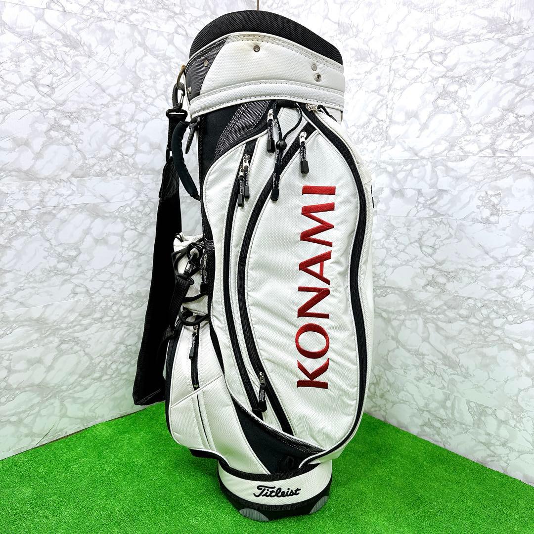 【希少】 Titleist タイトリスト KONAMI コナミ キャディバッグ