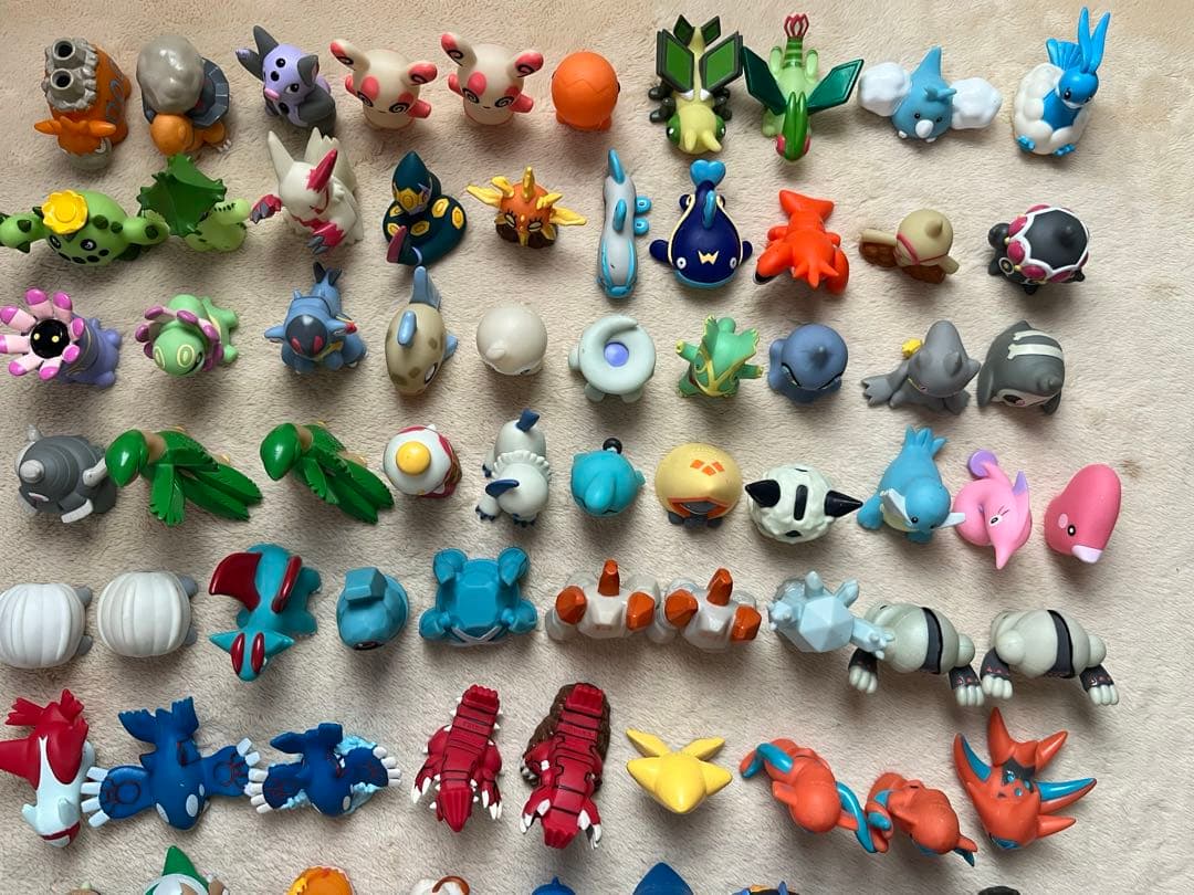ポケモンキッズ　指人形　まとめ売り　300体以上 クリアバージョン10体以上