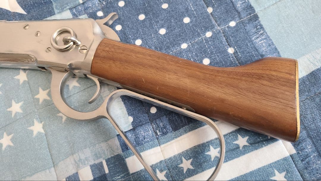 マルシン　ウィンチェスターM1892　ランダムカスタム ガスガン　シルバー