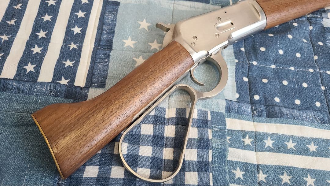 マルシン　ウィンチェスターM1892　ランダムカスタム ガスガン　シルバー