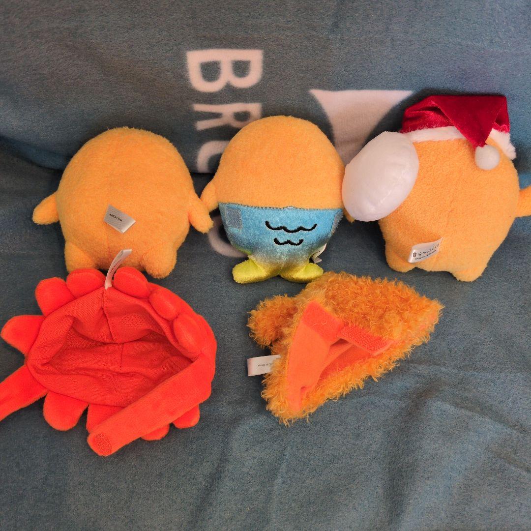 もぐらコロッケぬいぐるみ4点セット