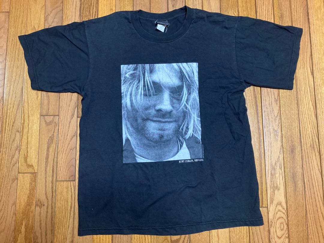 カートコバーン　 cobain ニルバーナ　nirvana バンT L