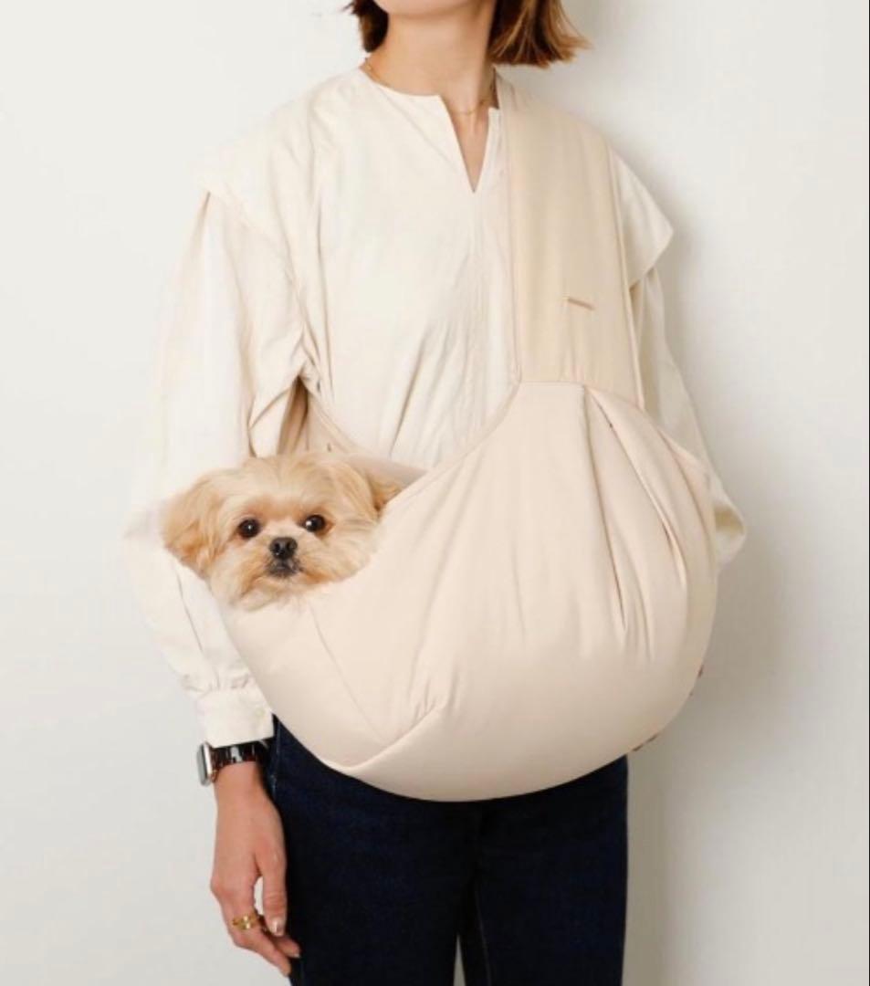 moncheri 2wayハンモック型メッシュ付きスリングバッグ