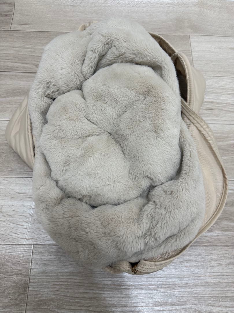 moncheri 2wayハンモック型メッシュ付きスリングバッグ