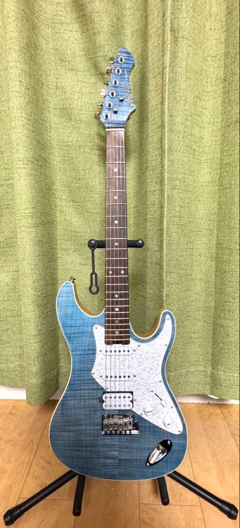Aria Pro II Evergreen エレキギター 専用ギグバッグ付き