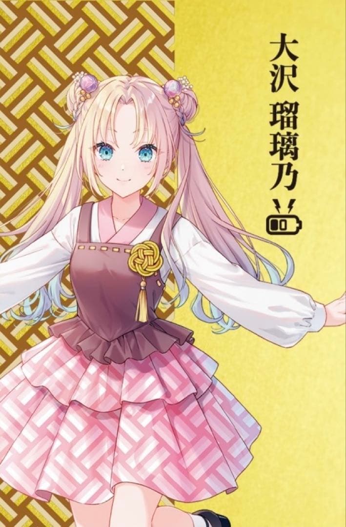 蓮ノ空女学院×石川県伝統工芸品 金箔カード 大沢瑠璃乃（みらくらぱーく！）