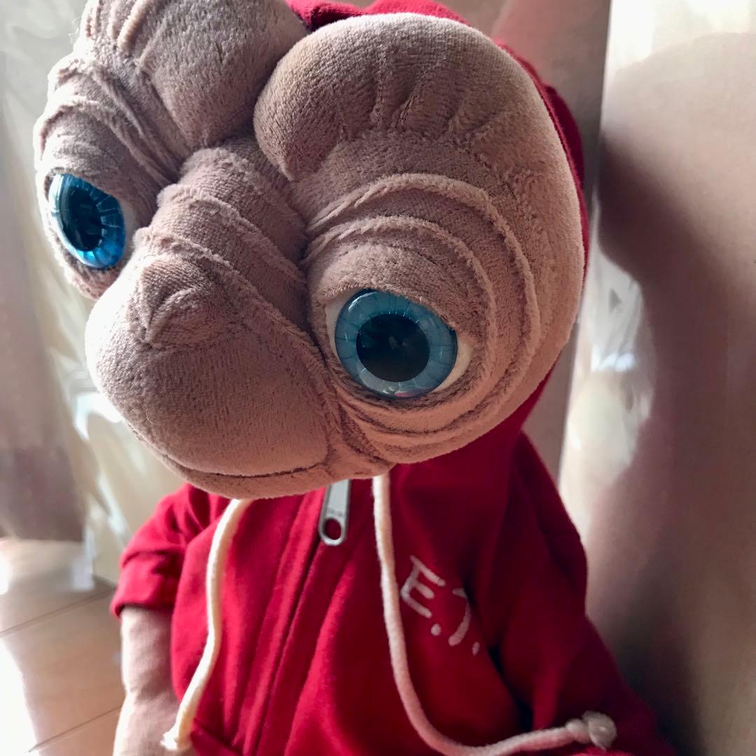 ユニバーサルスタジオ　USJ E.T.大きいぬいぐるみ　ET 2個セット当時物
