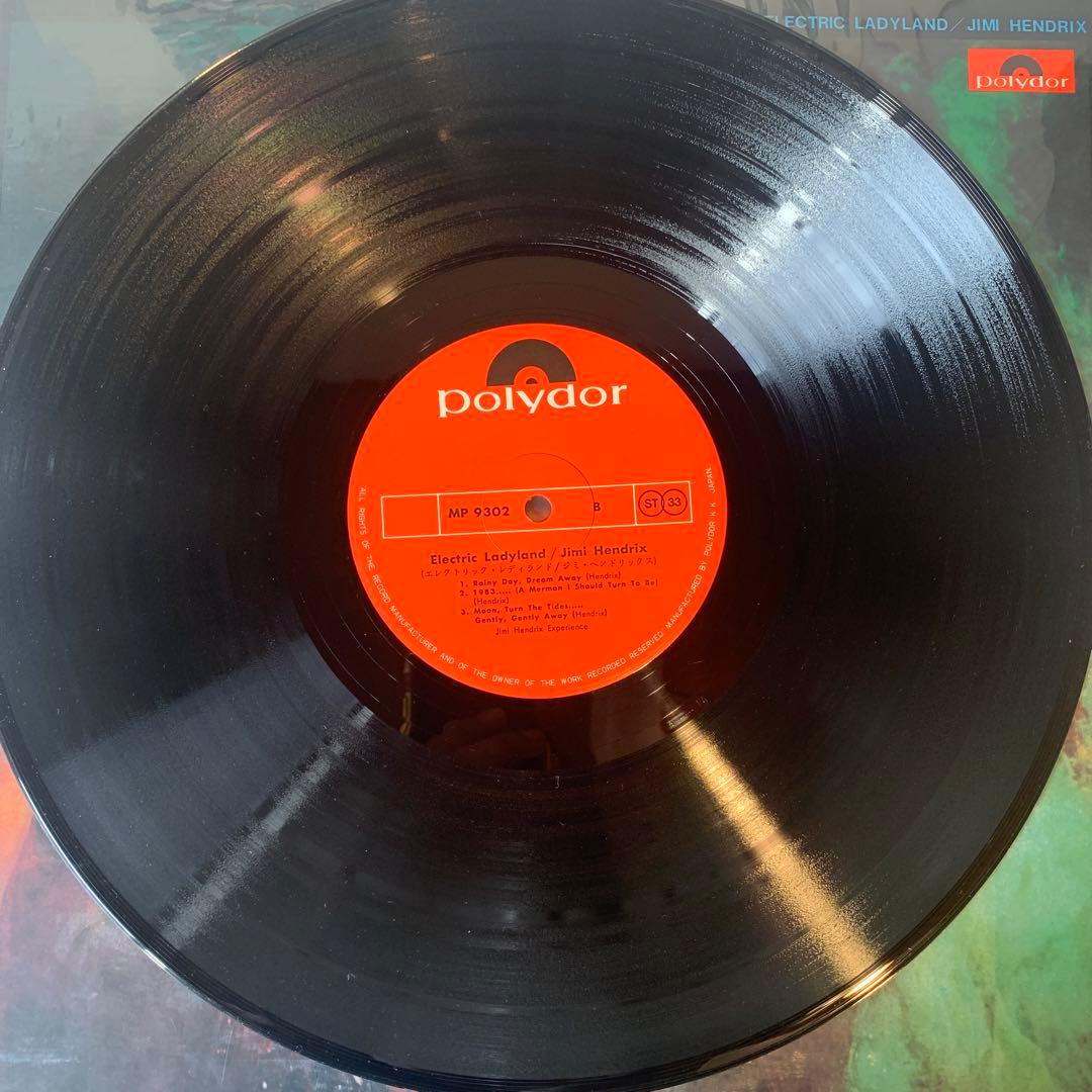 JIM HENDRIX ELECTRIC LADYLAND lp 国内初版2枚組