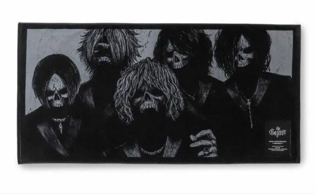 the GazettE 20th バスタオル