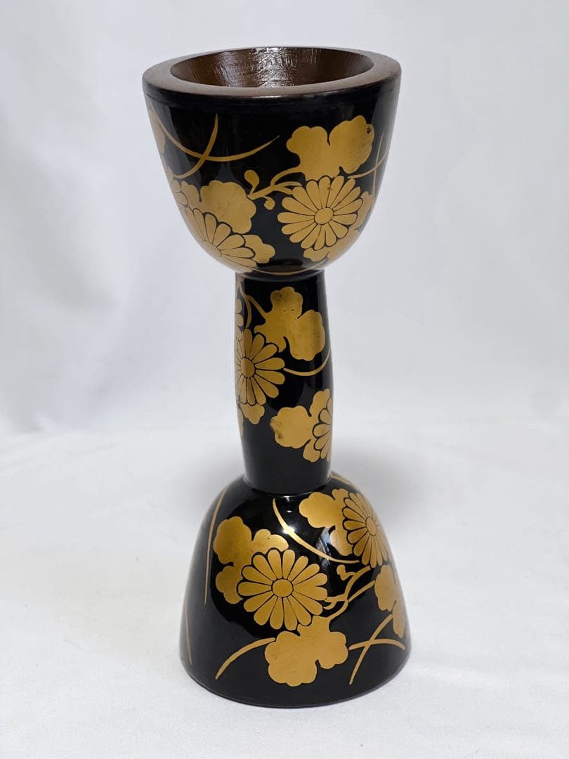小鼓　菊蒔絵
