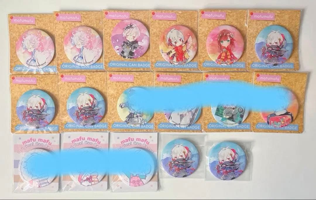 まふまふ 缶バッジ アクキー