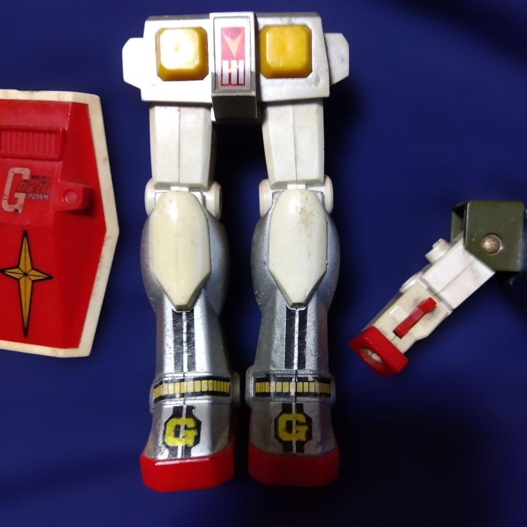 昭和激レア【超合金　機動戦士ガンダム　合体セット】　クローバー社。約４０年前の物