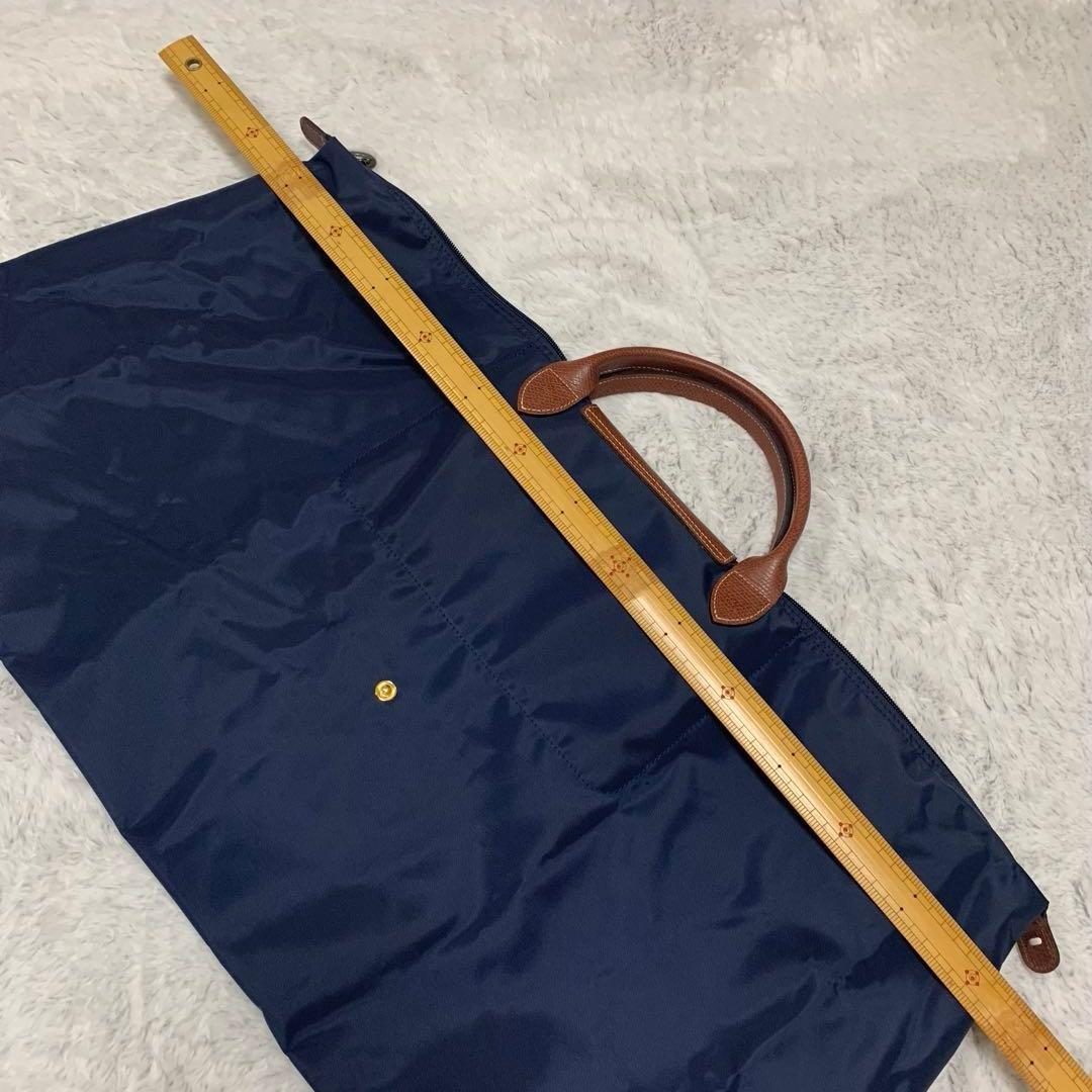 ロンシャン　LONGCHAMP ルプリアージュ　トラベルバッグ　ネイビー　旅行