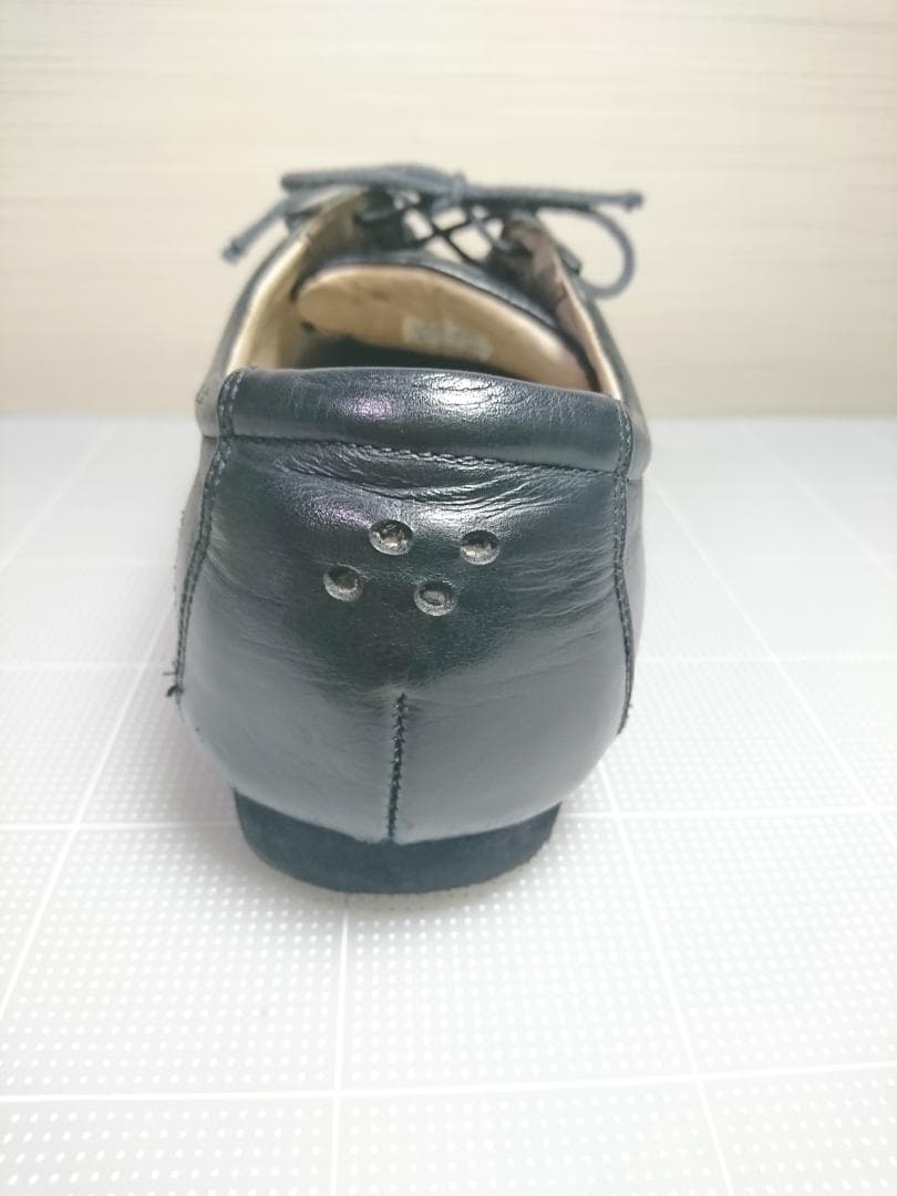 【美品】rin project サイクル レザー シューズ 革 ビンテージ