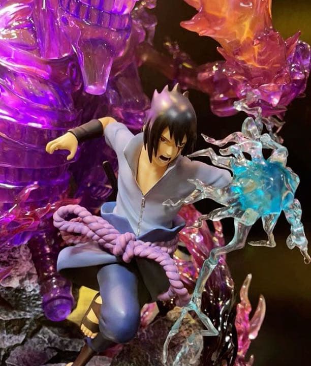 処分値段交渉歓迎うちはサスケフィギュア塗装済みガレージキット樹脂製スタチュー