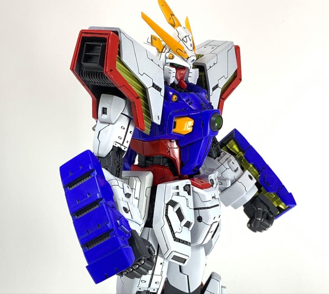 ガンプラ　MGシャイニングガンダム塗装改修済完成品