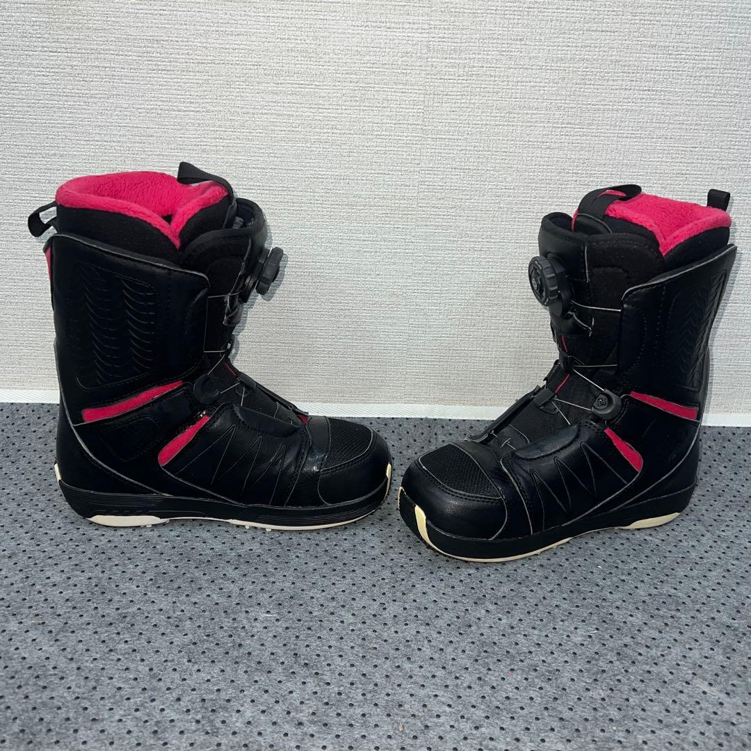 7-8回着用レディース23cm SALOMON PEARL BOAブーツ