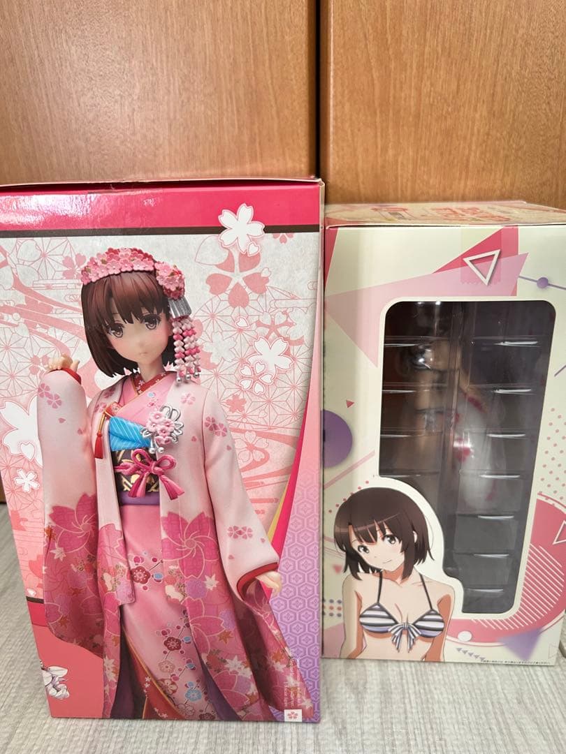 冴えない彼女の育てかた 加藤恵 和服ver. 一番くじ フィギュア 2点セット
