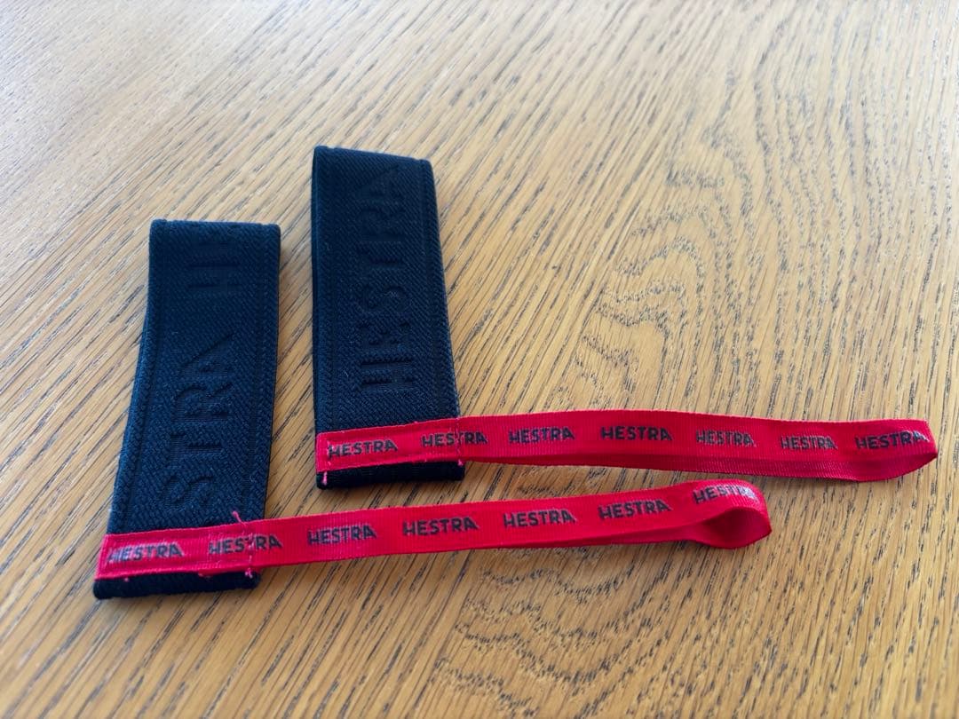 Hestra メンズ　スキーグローブ ブラック/グレー