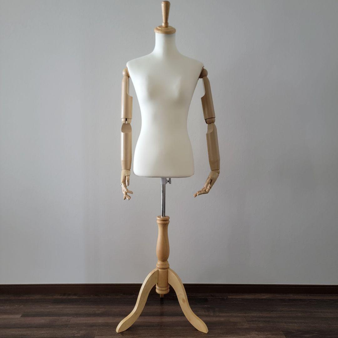 【美品】腕付き アーム付き トルソー マネキン 女性