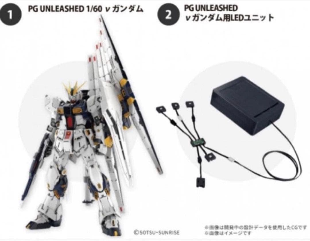 PG UNLEASHED 1/60 ニューガンダム LEDユニット 逆襲のシャア