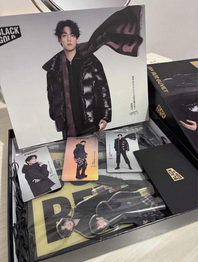 GUVET BLACK GOLD 田栩宁 田栩寧 セットコラボ特典セット
