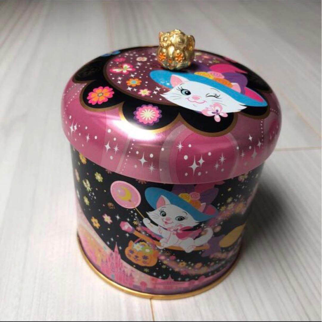 ＊Aristo Witch's ハロウィン お菓子缶 おしゃれキャットマリー