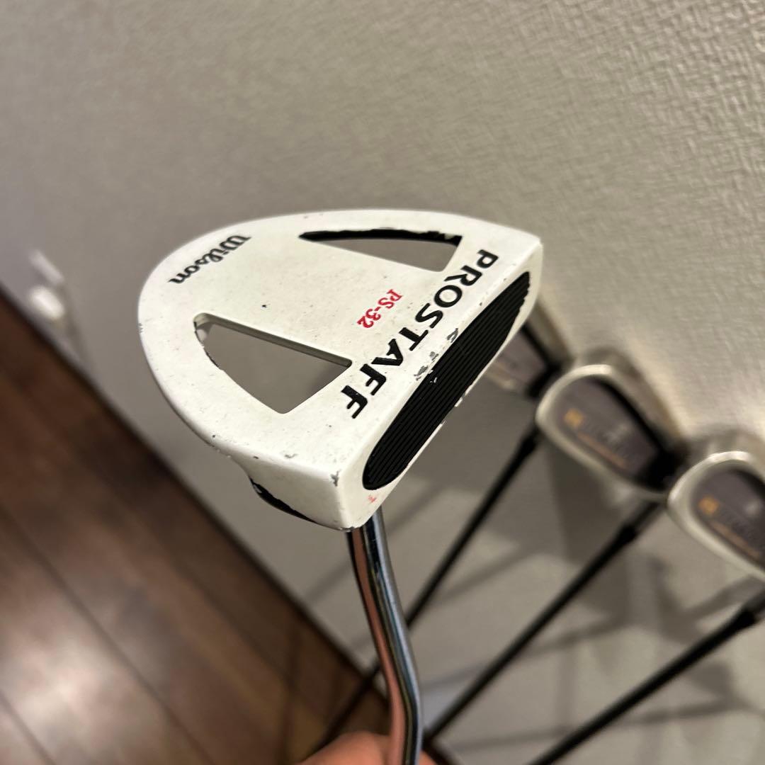 初心者お試しセット　ウィルソン　メンズS R 14本　右利き　ゴルフセット