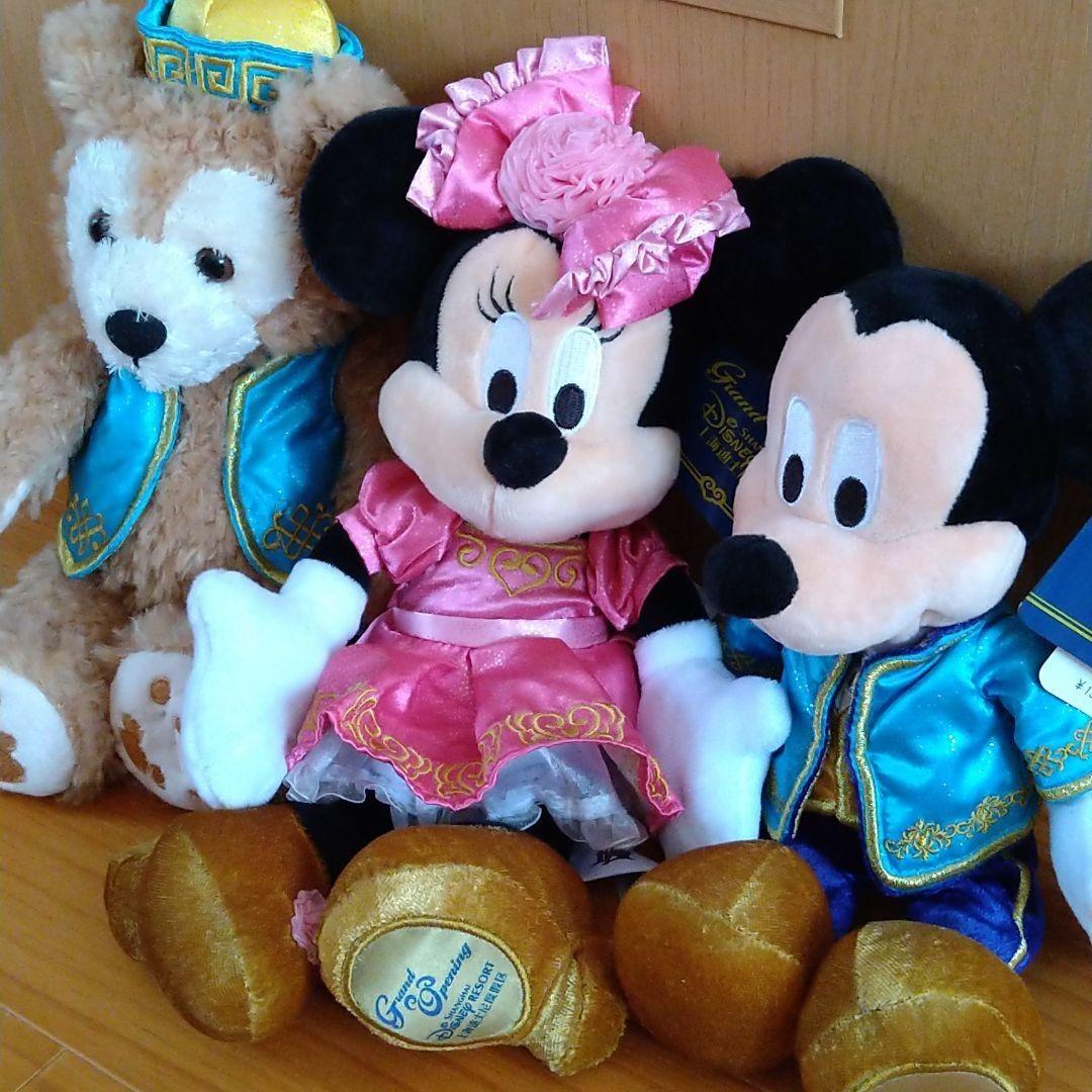 ディズニー　上海　グランドオープン　ぬいぐるみ　ミッキー　ミニー　ダッフィー