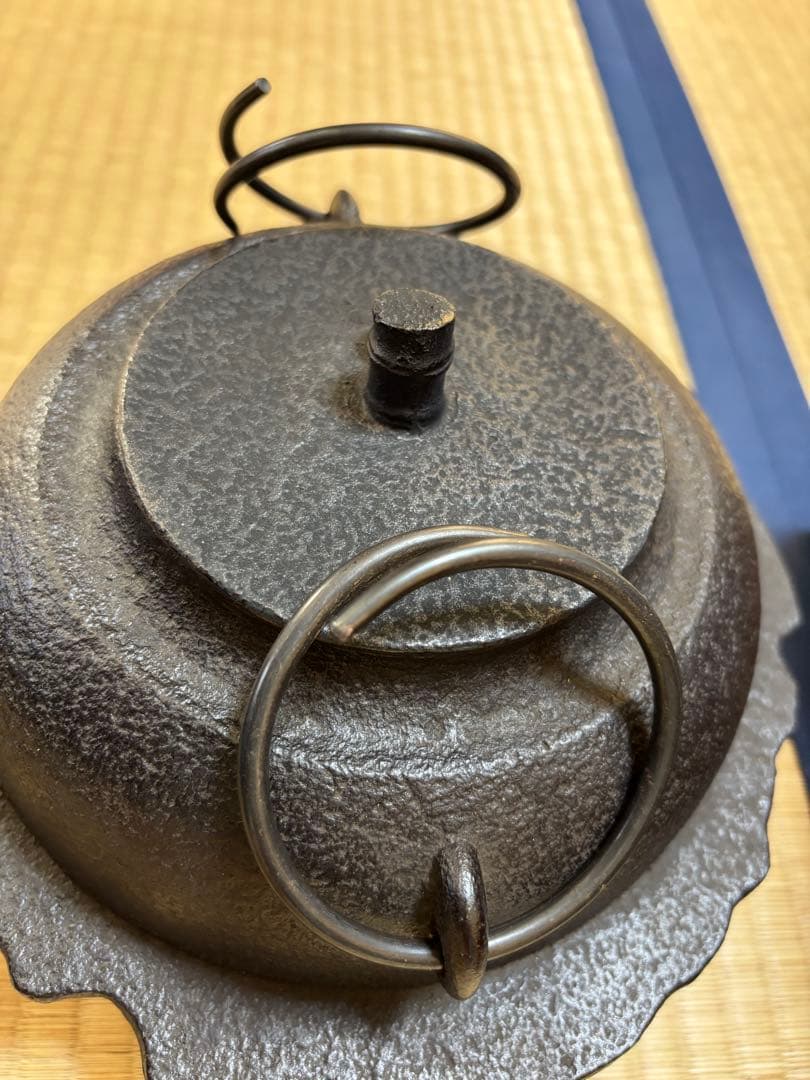 茶道具 置炉 電熱炉 置炉釜セット