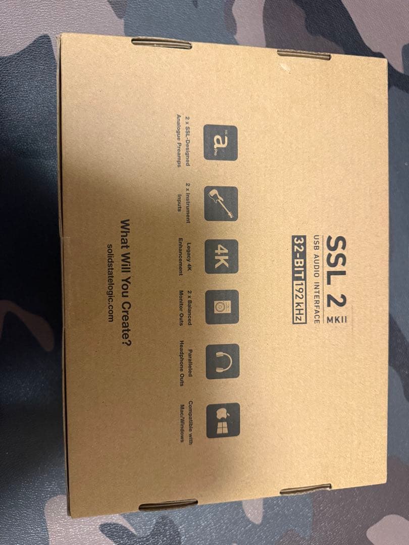 SSL 2 MKII USBオーディオインターフェイス