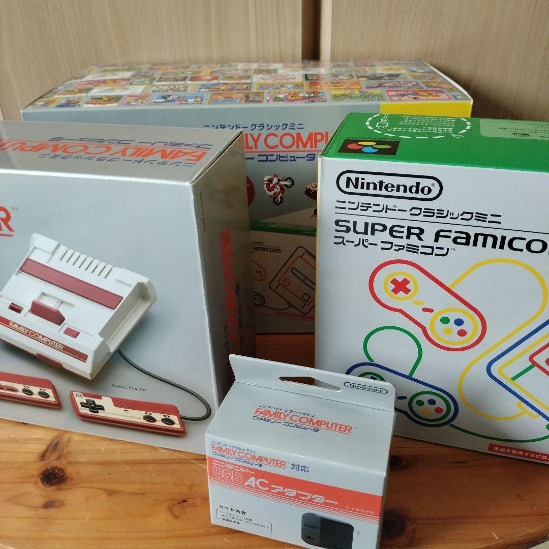 Nintendo 他ゲーム機本体 ニンテンドークラシックミニ ダブルパ…