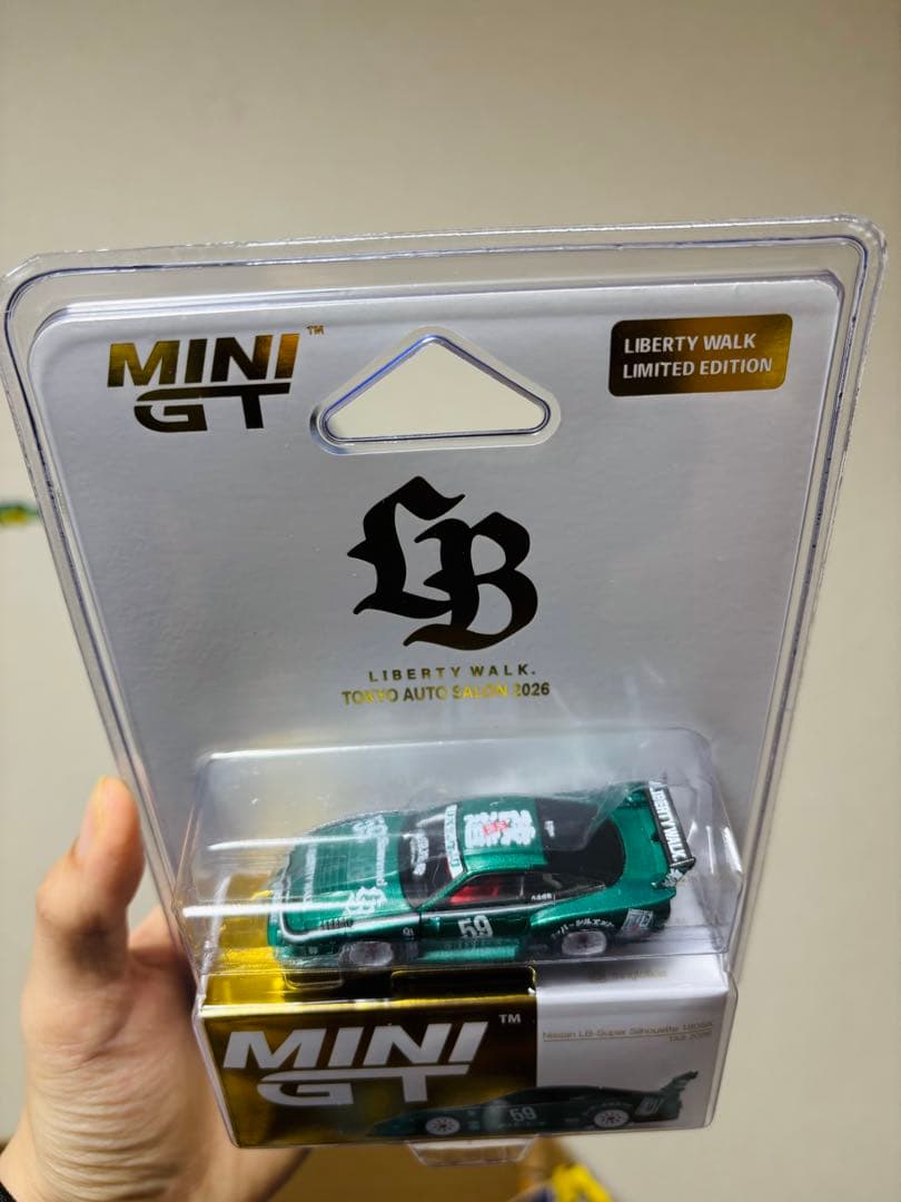 MINI GT 日産 180sx LBWK 東京オートサロン 限定　6台セット