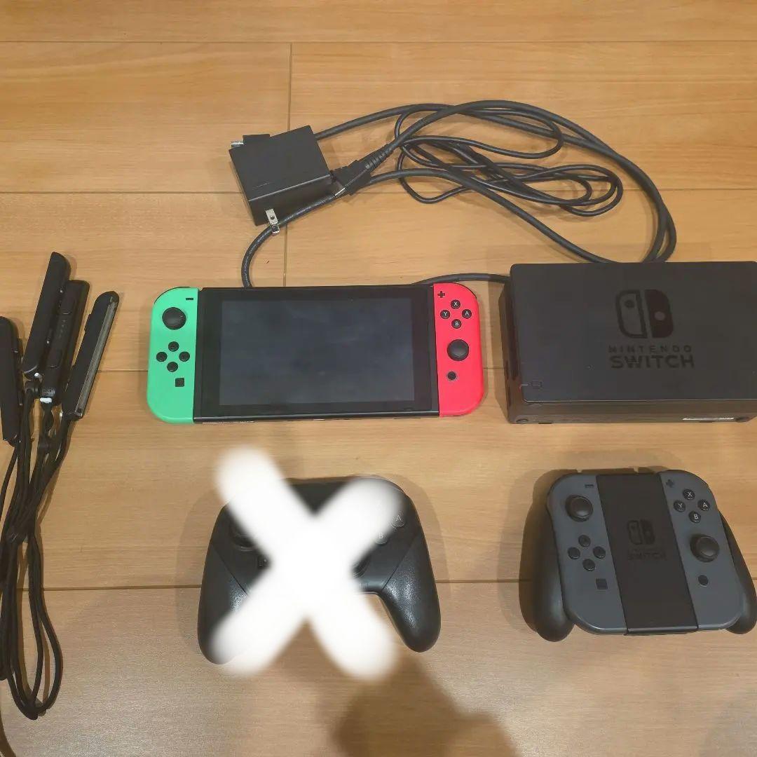 【バラ売り相談可】Nintendo Switch 本体 + ゲームソフト4本