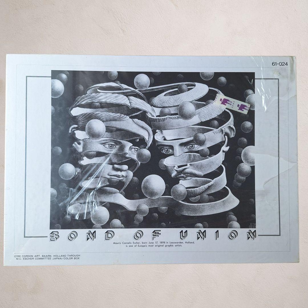 M.C.エッシャー Bond of Union 廃盤 1000ピース パズル