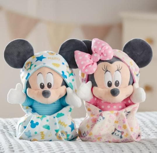 【カリフォルニアディズニー】ディズニーベビー ミッキー おくるみ ぬいぐるみ