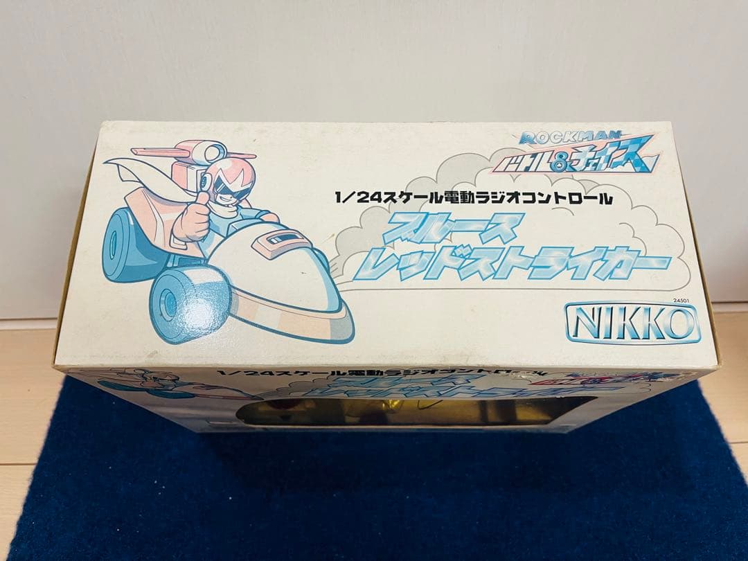 【新品未使用】ロックマン　ラジコン　ブルース　レッドストライカー　レトロ