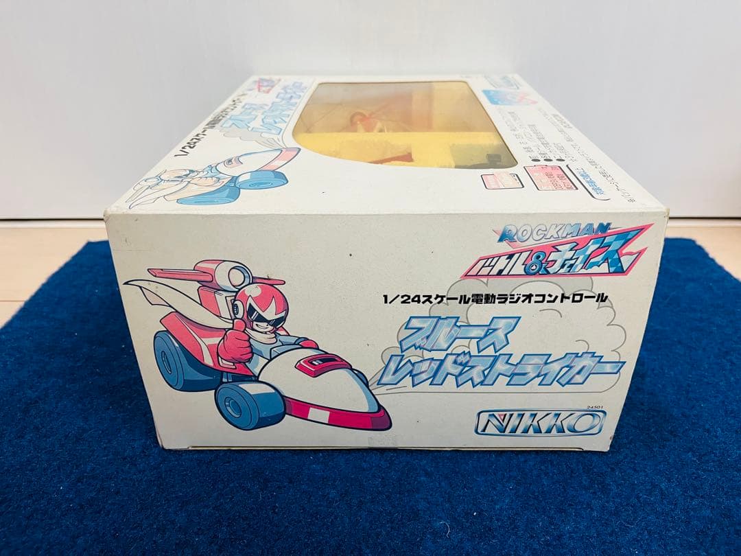 【新品未使用】ロックマン　ラジコン　ブルース　レッドストライカー　レトロ
