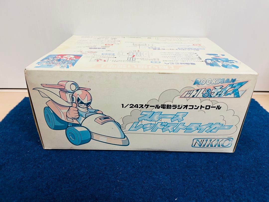【新品未使用】ロックマン　ラジコン　ブルース　レッドストライカー　レトロ