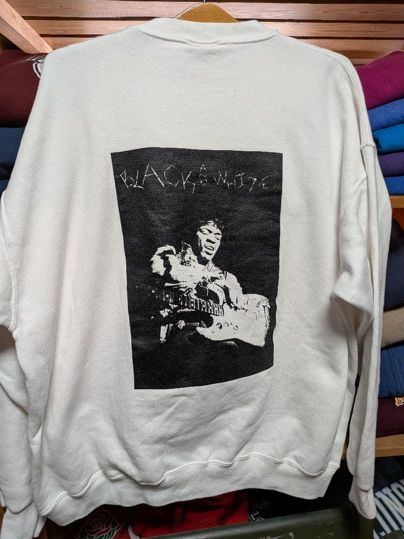 BLACK＆WHITE スノー.サーフ.SK8.ジミー・ヘンドリックスプリント