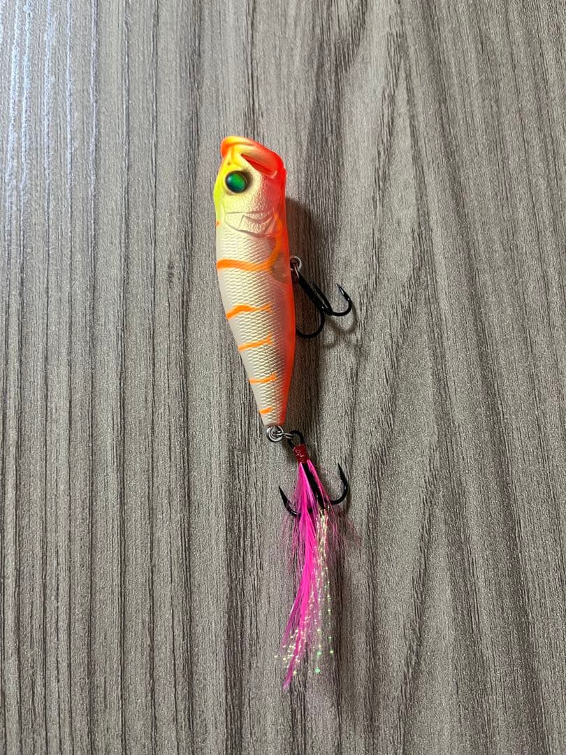 megabass pop-x メガバス　ポップx　ホットシュリンプ　美品
