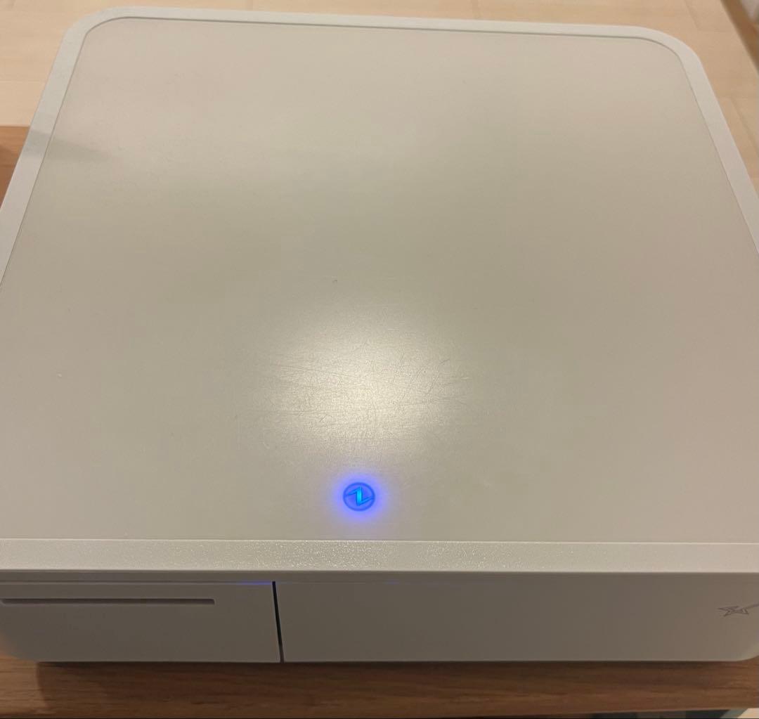 値下げ中、早い物勝ち　レシートプリンター一体型キャッシュドロア mPOP