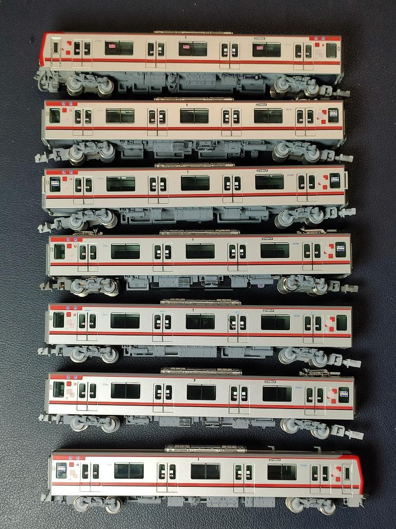 グリーンマックス　東武70000系　7両セット（30681/加工品）